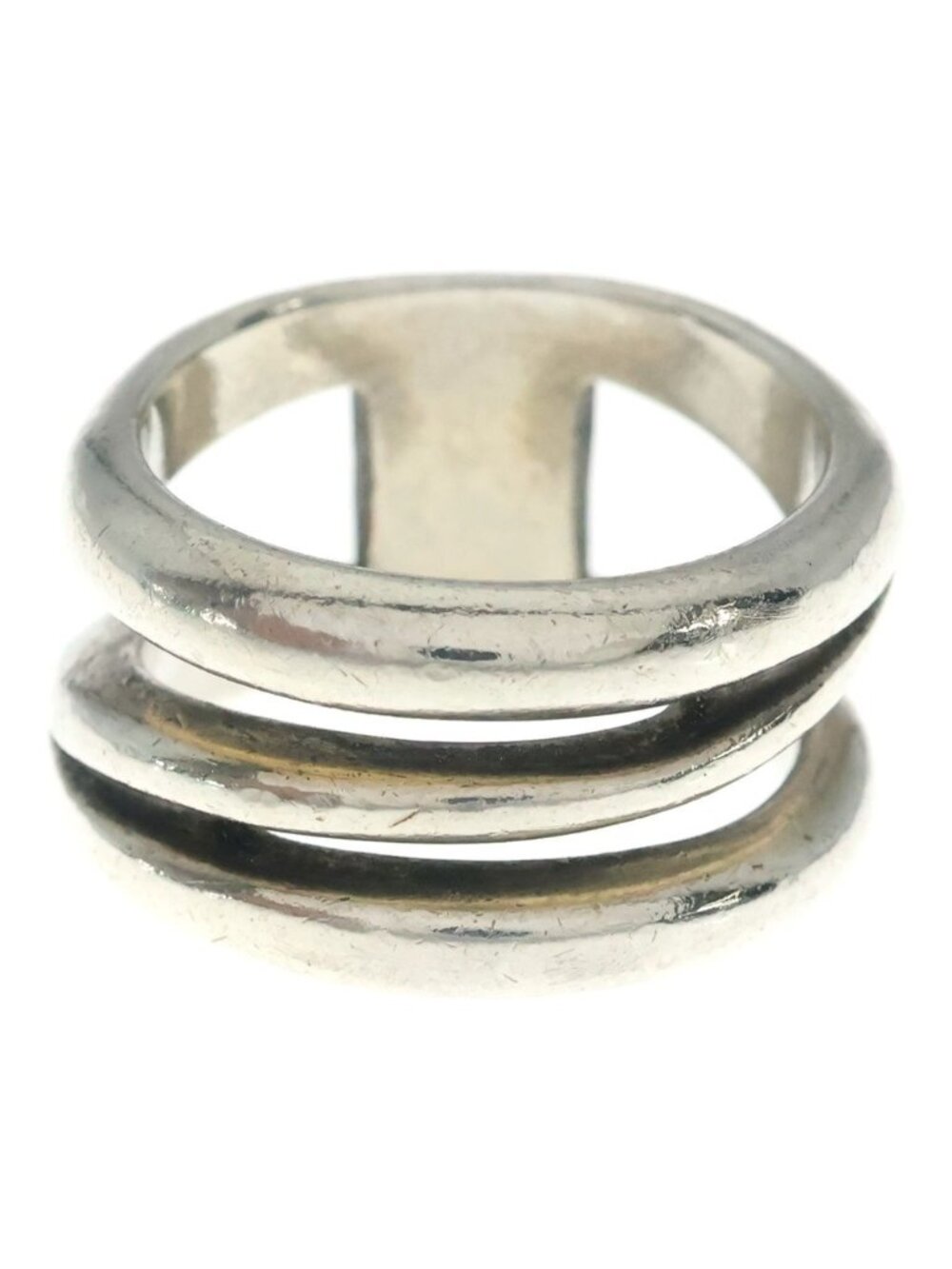 Tiffany & Co Diagonal Ring Silver